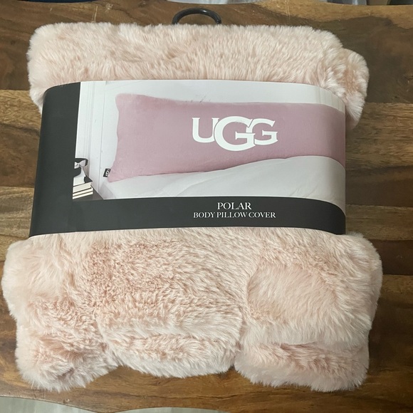 UGG Pink Polar Body Pillow Cover